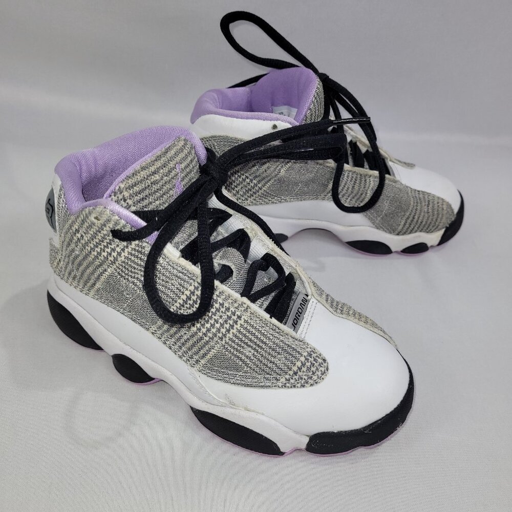 Air Jordan Jumpman Retro 13 Houndstooth Running Shoes Girls Size 12C